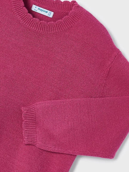 Mayoral Kids Sweater Long Sleeve Fuchsia