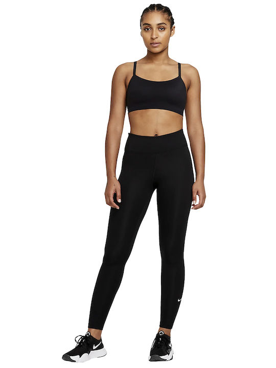 Dri-Fit Therma-Fit One Training Γυναικείο Μακρύ Κολάν Ψηλόμεσο Μαύρο