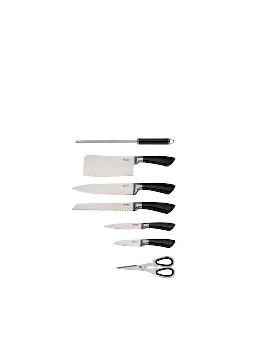 Edenberg Knife Set With Stand of Stainless Steel EB-917 8pcs