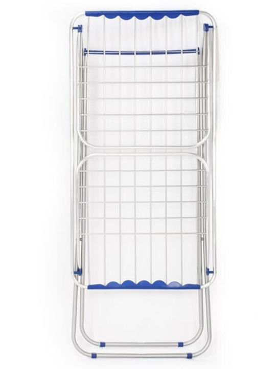 Homestyle Aluminum Folding Floor Clothes Drying Rack with Hanging Length 18m