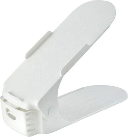 Plastic Husă pentru Pantofi în Culoare Alb 25.5x18.5cm 6buc