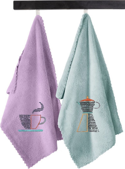 Guy Laroche Gourmet Set 16 Πετσέτα Κουζίνας 50x35cm 2τμχ