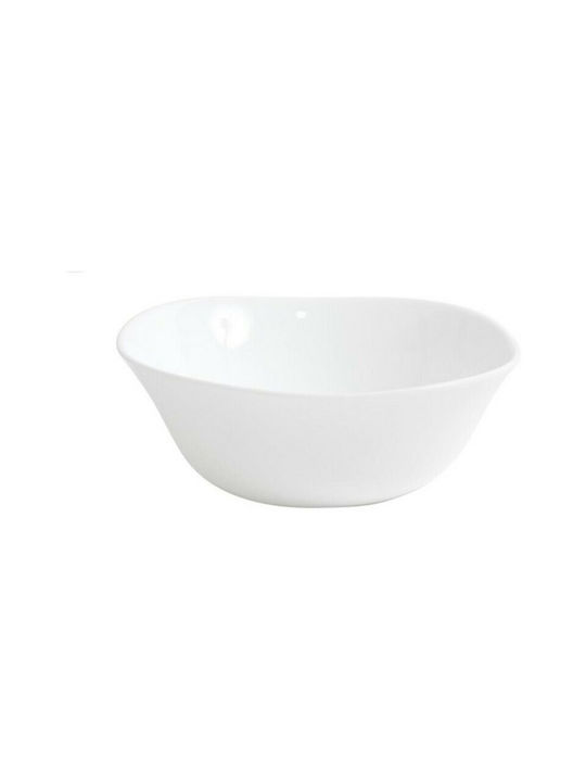 Bormioli Rocco Parma Melamine Serving Bowl Λευκό with Diameter 14εκ. 1pcs