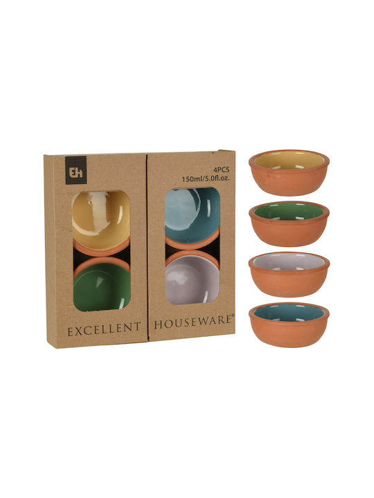Excellent Houseware Μπωλ Σερβιρίσματος Στρογγυλό Κεραμικό με Διάμετρο 10.4εκ. 4τμχ Excellent Houseware Μπωλ Σερβιρίσματος Στρογγυλό Κεραμικό με Διάμετρο 10.4εκ. 4τμχ