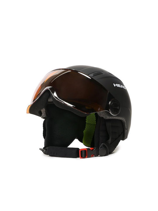 Head Mojo Visor Kids Helmet for Ski & Snowboard Black