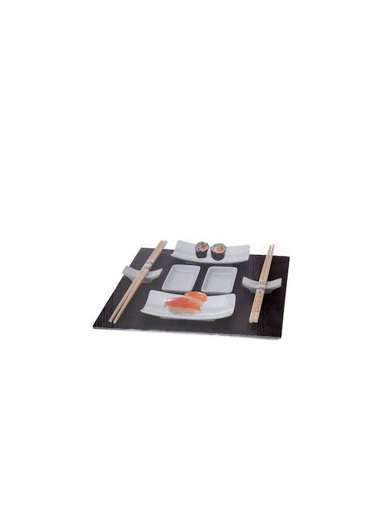 Excellent Houseware Πλατώ Σερβιρίσματος για Σούσι από Πέτρα 11τμχ