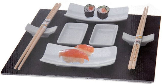 Excellent Houseware Stone Sushi Serving Platter 11pcs