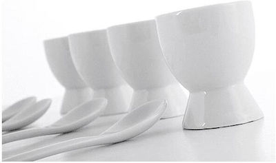 Porcelain Egg Cup White 8pcs