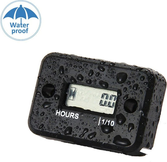 Car Voltmeter Digital Instrument Waterproof Tachometer DC 4.5-90V