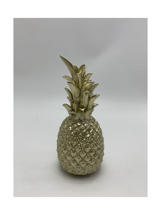 Karvounis Polyresin Pineapple Table Decor 8.5x8.5x20cm