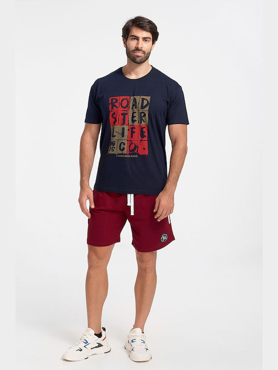 21-503 T-shirt Navy Μπλε