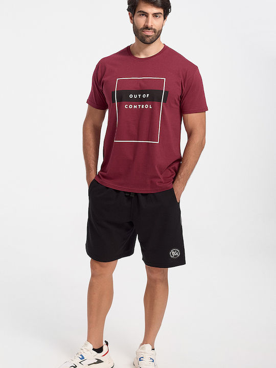 21-506 T-shirt Burgundy