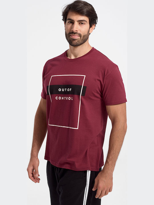 21-506 T-shirt Burgundy