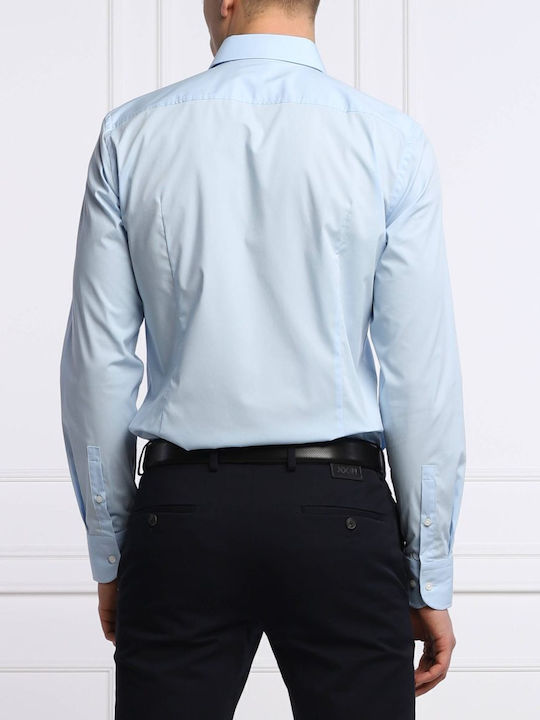 Long-sleeved Cotton Shirt Light/Pastel Blue