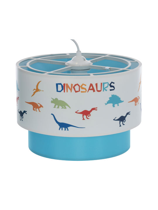 HomeMarkt Goofy Einfaches Licht Kinderdeckenleuchte Deckenleuchte 20W mit Fassung E27 Hellblau 30x20cm