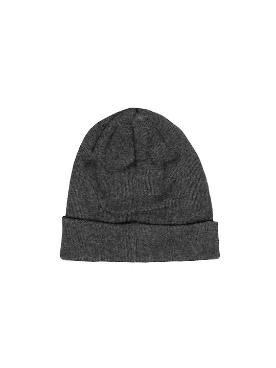 Jordan Beanie Ανδρικός Σκούφος Πλεκτός σε Γκρι χρώμα