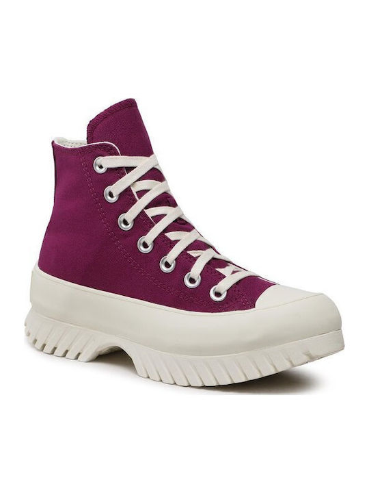 Converse Chuck Taylor All Star Lugged 2.0 Sneakers Mystic Orchid / Black / Egret Converse Chuck Taylor All Star Lugged 2.0 Sneakers Mystic Orchid / Black / Egret