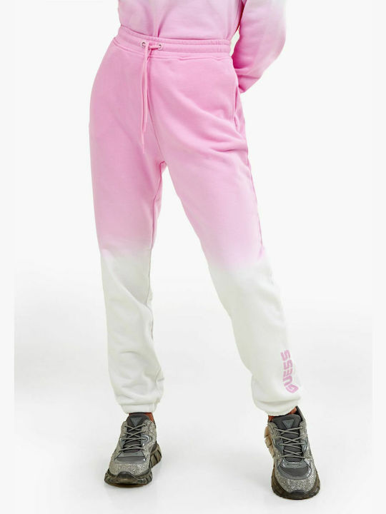 Anise High Waist Sweatpants Jogger Pink