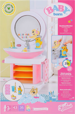 ZAPF Creation Furniture Baby Born Νιπτήρας for 3+ Years Old