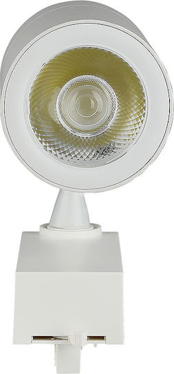 V-TAC Einzel LED Kaltweiß Spot in Weiß Farbe