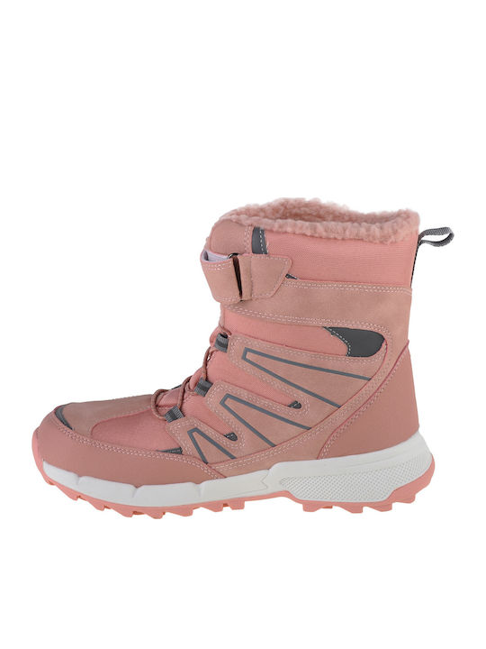 Floki Tex T Kids Snow Boots with Velcro Pink