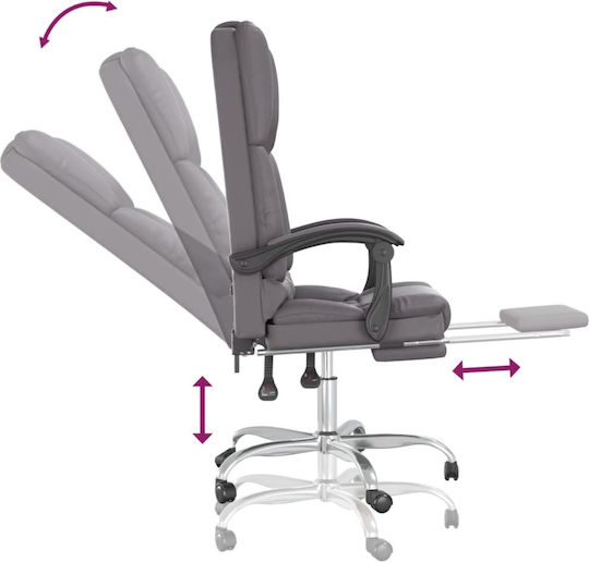vidaXL vidaXL Executive Massage Office Chair Grey
