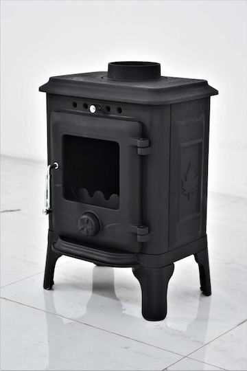 CHytiria Misailidi York-034 Fontă Soba pe lemne 4.5kW Negru