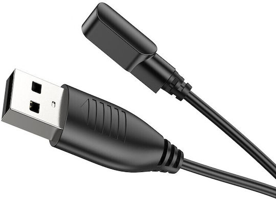 Hoco Καλώδιο Φόρτισης USB Φορτιστής για Y2 Pro Μαύρος