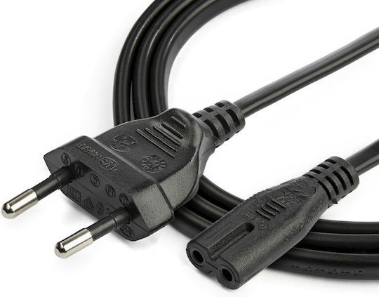 StarTech 752E-2M Power Cord In Black Colour 2m