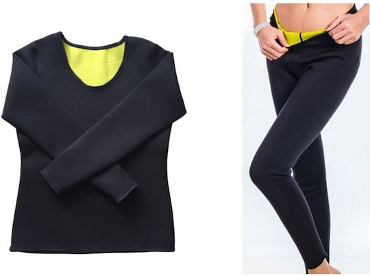 Hot Shapers Γυναικείο Κολάν Εφίδρωσης & Αδυνατίσματος Lastex Long Pants