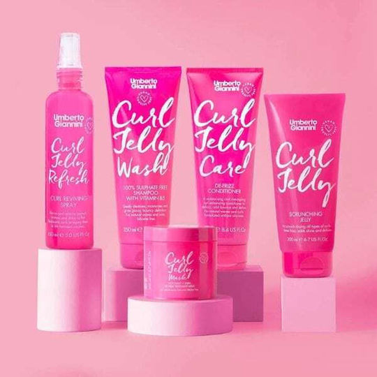 Umberto Giannini Curl Jelly Wash Σαμπουάν Ενυδάτωσης & Λάμψης για Σγουρά Μαλλιά 250ml