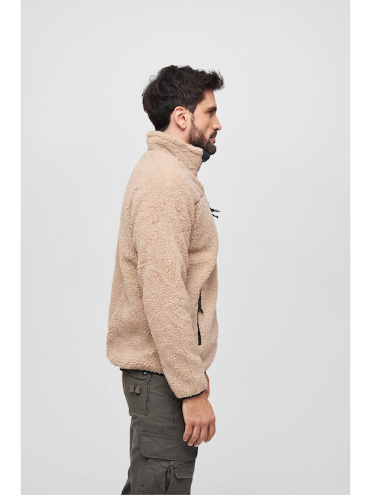 Ανδρική Ζακέτα Fleece Μπεζ