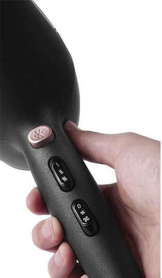 Sogo Professional Hair Dryer 2200W Grey Hair Dryer with Diffuser 2200W Black