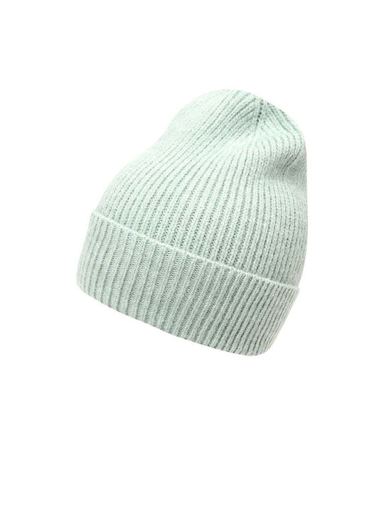 Only Ribbed Beanie Cap Green