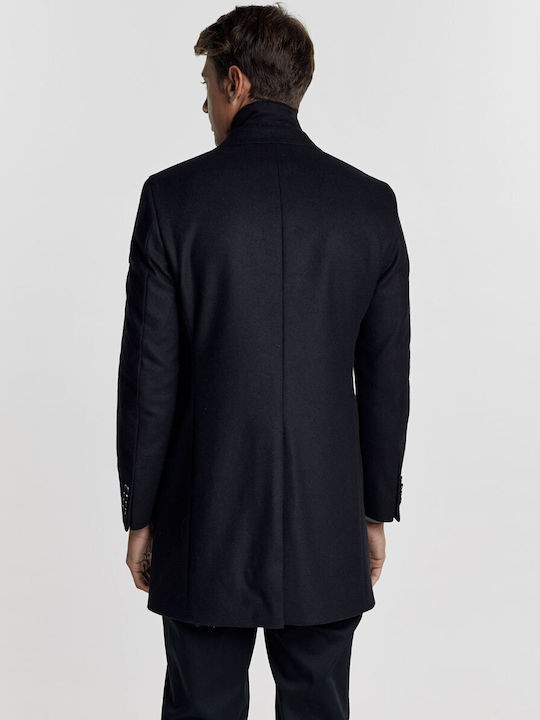 Guy Laroche Men's Half Coat Black