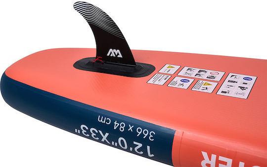 Aqua Marina Monster Inflatable SUP Board Length 3.66m Red