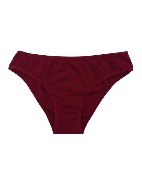 Women's HNX Panties Package 3 Pieces Bordeaux