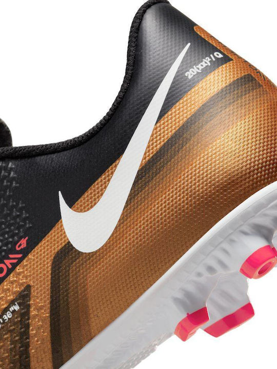Nike Phantom Gt2 Club Low Football Shoes FG with Cleats Brown