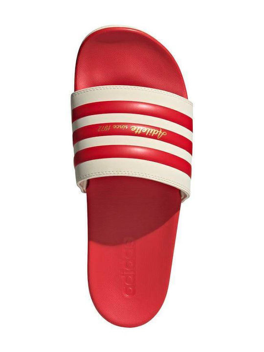Adilette Comfort Slapi Bărbați Culoare Roșie