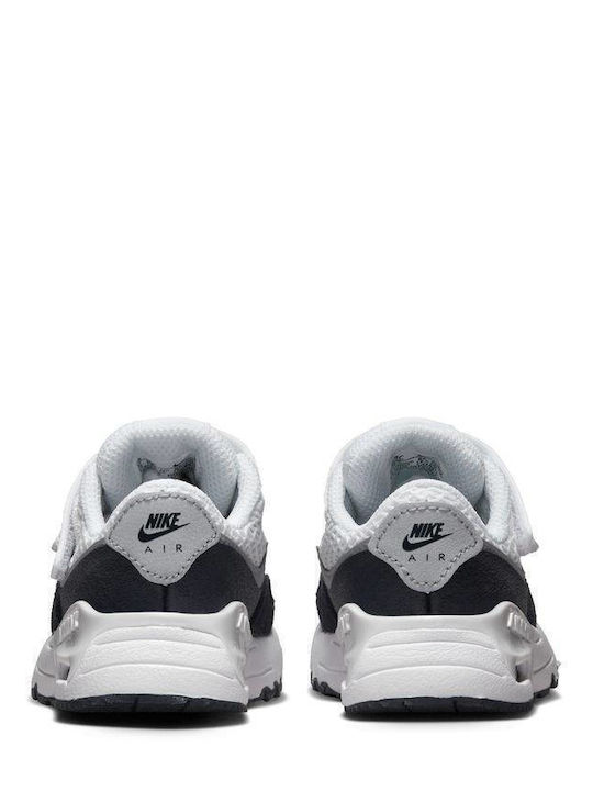 Air Max Systm Kids Sneakers with Scratch White / Navy / Silver