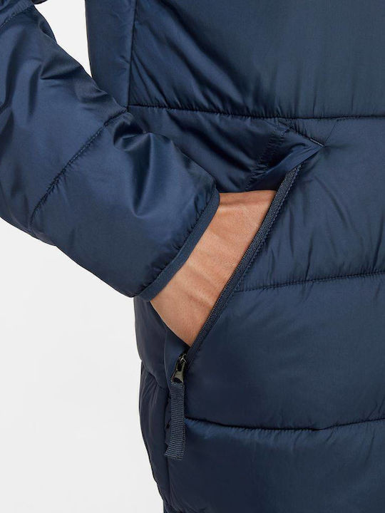 Therma Fit Academy Pro Winter Jacket Puffer Navy Blue