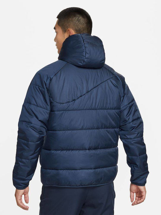 Therma Fit Academy Pro Winter Jacket Puffer Navy Blue
