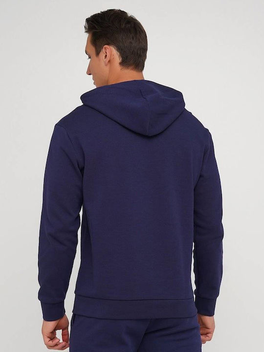 Puma Radical Men's Sweatshirt with Hood and Pockets Navy