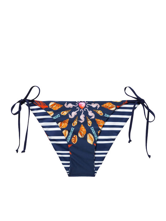 Carola B Bikini Slip Cu Dantelă Floral