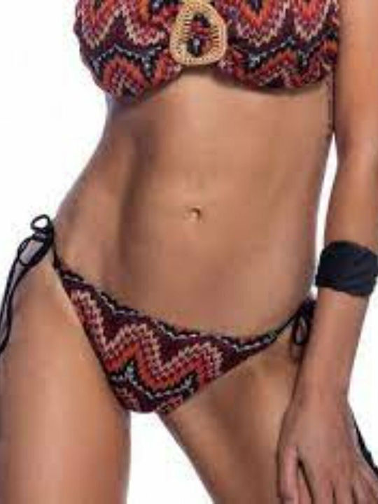 Bikini Brazil with Ties Brown