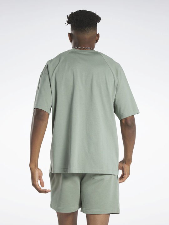Reebok Classics Wardrobe Essentials Men's Short Sleeve T-shirt Harmony Green