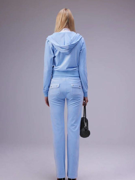 Juicy Couture Del Ray Classic Sweatpants Light Blue