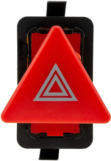 NTY Car Hazard Switch for Skoda Octavia 1996+ Black