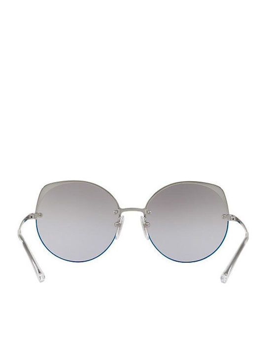 Vogue Women's Sunglasses with Silver Metal Frame and Silver Mirror Lens VO4081S 323/7A