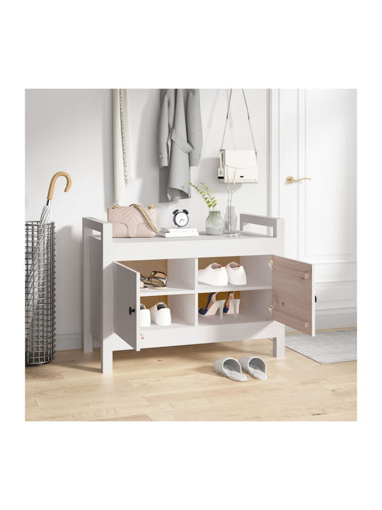 Entry Furniture with Shoe Rack & Bench 80x40x60cm